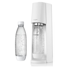 Machine à soda et eau gazeuse Sodastream TERRA Blanche + 2 Bouteilles compatibles Lave Vaisselle