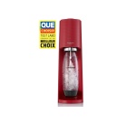 Machine à soda et eau gazeuse Sodastream TERRA Rouge + 1 bouteille compatible Lave Vaisselle