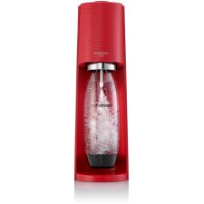 Machine à soda et eau gazeuse Sodastream TERRA Rouge + 1 bouteille compatible Lave Vaisselle