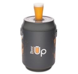 Pompe à bière Beer Up portative avec 10 verres + accessoires + ceinture porte gobelet