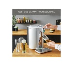 Pompe à bière Krups Beertender Compact Tireuse à bière pression Fûts de 5L Silver VB452E10