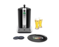 Pompe à bière Krups BEERTENDER YY4809FD COMPACT NOIRE Fûts 5L + ACCESSOIRES