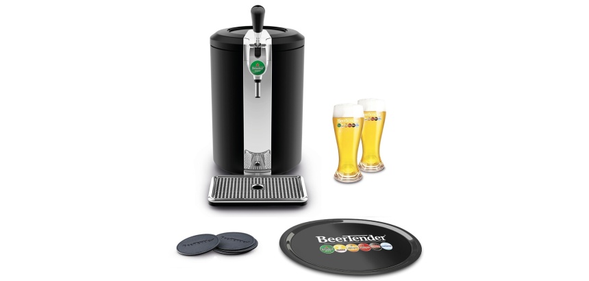 Pompe à bière Krups BEERTENDER YY4809FD COMPACT NOIRE Fûts 5L + ACCESSOIRES