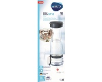 Bouteille filtrante 1.3 L Gris Foncé - Fill & Serve