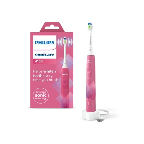 Brosse à dents électrique Philips Sonicare 4100 Series HX3689/41 Rose