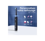 Brosse à dents électrique Oral B iO 8S Brosse A Dents Electrique Noire connectee Bluetooth, 2 Brossettes, 1 Etui De Voyage