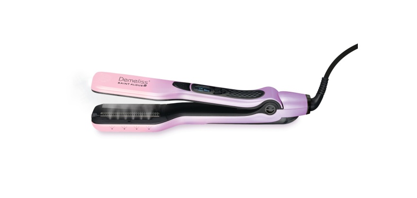 Lisseur Saint Algue DEMELISS TITANIUM DREAMS EDITION + 2 SOINS - VAPEUR