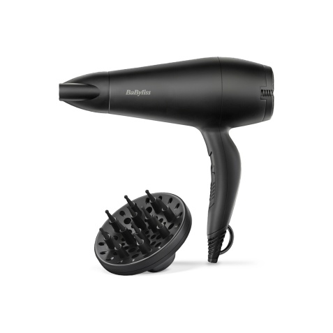 Sèche-cheveux Babyliss D215DE - Seche-cheveux Power Smooth 2000 - Leger et ergonomique- Sechage rapide