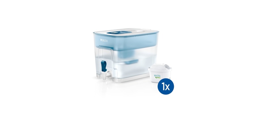 Bouteille et carafe filtrante Brita Distributeur d'eau filtrée Flow (8,2L) inclus 1 cartouche filtrante MAXTRA PRO All-in-1