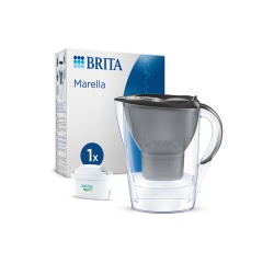 Bouteille et carafe filtrante Brita Carafe filtrante Marella graphite (2,4L) inclus 1 cartouche filtrante MAXTRA PRO All-in-1