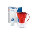 Bouteille et carafe filtrante Brita Carafe filtrante Marella rouge (2,4L) inclus 1 cartouche filtrante MAXTRA PRO All-in-1