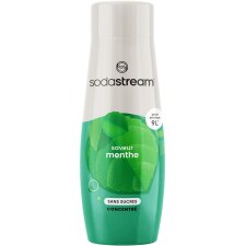 Sirop et concentré Sodastream Concentre Saveur MENTHE SANS SUCRES 440ml