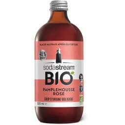Sirop et concentré Sodastream Sirop Bio Pamplemousse rose -