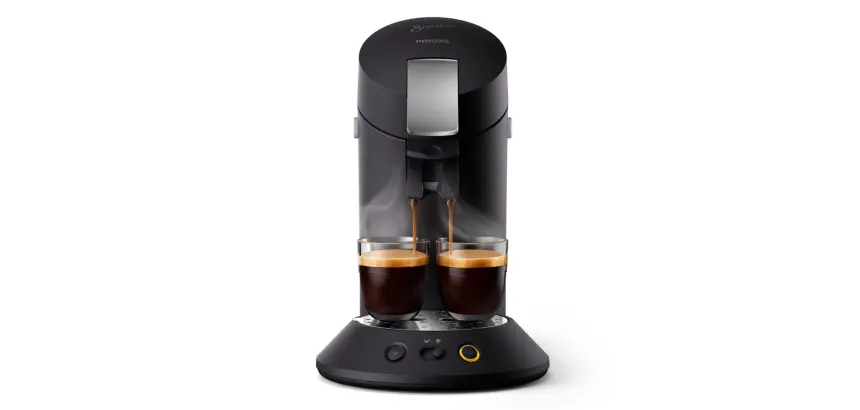 Cafetière Senseo Philips SENSEO ORIGINAL PLUS CSA220/61 NOIR FINITION METAL
