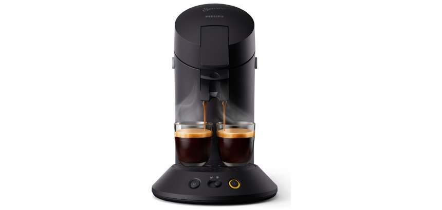 Cafetière à dosette Philips Senseo CSA210/61 noir