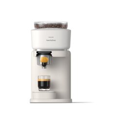 Expresso avec broyeur Philips BAR300/03 Baristina Blanc - Porte filtre jaune