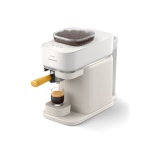 Expresso avec broyeur Philips BAR300/03 Baristina Blanc - Porte filtre jaune