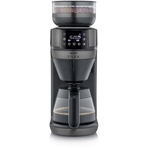 Cafetière filtre Severin FILKA KA 4849 Dark Inox