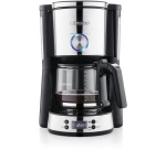 Cafetière électrique KA 4826, acier inoxydable/noir