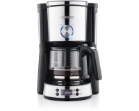 Cafetière électrique KA 4826, acier inoxydable/noir