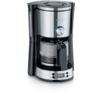 Cafetière électrique KA 4826, acier inoxydable/noir