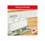 Yaourtiere Seb MULTI DELICES EXPRESS & VEGETAL 6 Pots, 6 Programmes Automatiques YG660310
