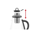 Théière Riviera Et Bar BTH450 Fujian Zen ARGENT/METAL