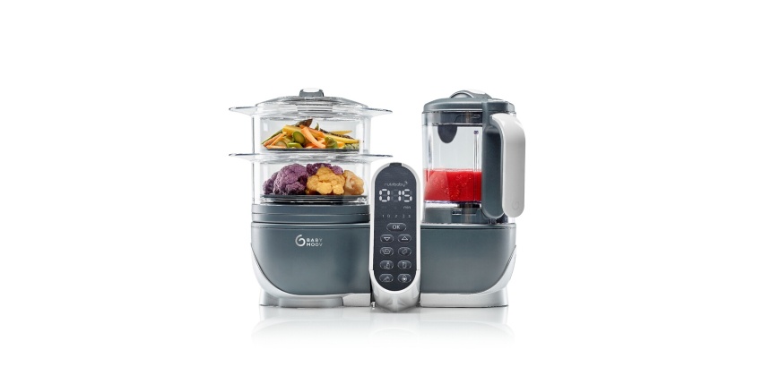 Robot préparation bébé Babymoov NUTRIBABY+ GRIS
