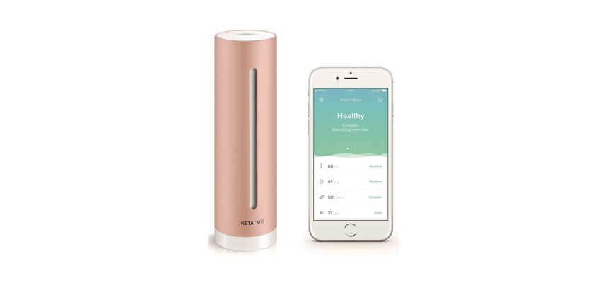 Moniteur d'air Netatmo Capteur de Qualité de l'Air Intelligent