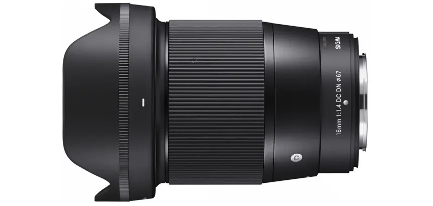 Objectif à Focale fixe Sigma 16mm f/1.4 DC DN Contemporary pour Fuji X