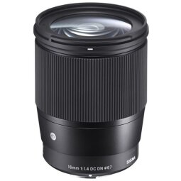 Objectif à Focale fixe Sigma 16MM F/1.4 DC DN CONTEMPORARY POUR SONY E