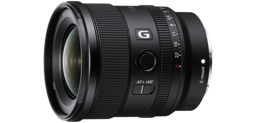 Objectif à Focale fixe Sony FE 20mm f/1,8 G