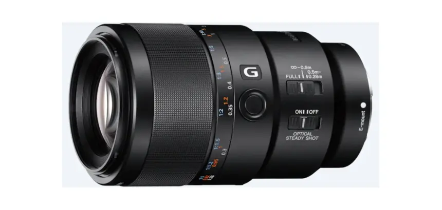 Objectif à Focale fixe Sony FE 90mm F/2.8 OSS G Macro