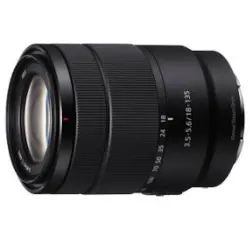 Objectif zoom Sony E 18-135mm f/3,5-5,6 OSS noir