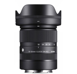 Objectif zoom Sigma 18-50mm F/2.8 DC DN Contemporary pour Fuji X