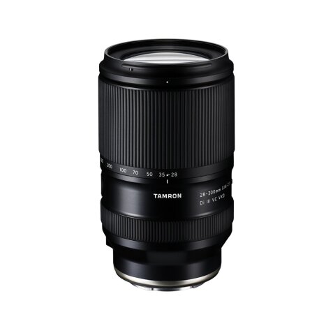 Objectif zoom Tamron. OPTIQUE HYBRIDE 28-300mm F/4-7.1 Di III VC VXD pour Sony FE