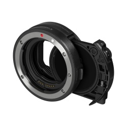 Accessoires photo Canon Bague d'adaptation objectif EF / EF-S vers boitier EOS R avec filtre insérable variable neutre (ND)