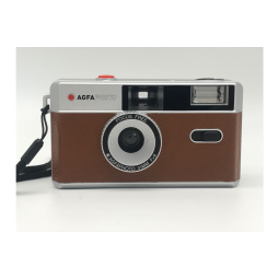 Appareil photo Argentique Agfaphoto compact 35mm Silver/Marron - Réutilisable