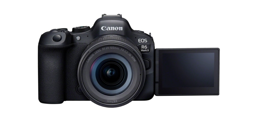 Appareil photo hybride Canon EOS R6 Mark II + RF 24-105mm f/4-7,1 IS STM