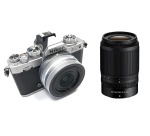Appareil photo hybride Nikon Z FC + Z DX 16-50mm f/3.5-6.3 silver + Z DX 50-250mm f/4.5-6.3 VR noir