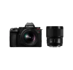 Appareil photo hybride Panasonic Lumix S5 Mark II + S 20-60mm f/3.5-5.6 + S 50mm f/1.8