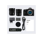 Appareil photo hybride Panasonic Lumix S5 Mark II + S 20-60mm f/3.5-5.6 + S 50mm f/1.8