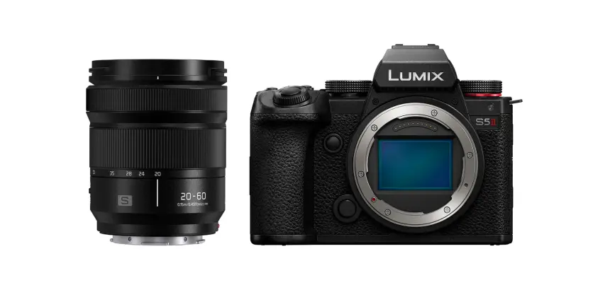 Appareil photo hybride Panasonic Lumix S5 Mark II + S 20-60mm f/3.5-5.6
