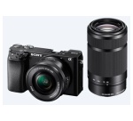 Appareil photo hybride Sony A 6100 + E PZ 16-50mm f/3.5-5.6 + E 55-210mm f/4.5-6.3