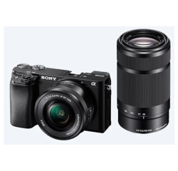 Appareil photo hybride Sony A 6100 + E PZ 16-50mm f/3.5-5.6 + E 55-210mm f/4.5-6.3
