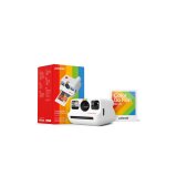 Appareil photo instantané Polaroid Coffret Go White - double pack de films Go cadre blanc (16 films)