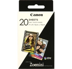 Papier photo instantané Canon 20 feuilles ZOEmini