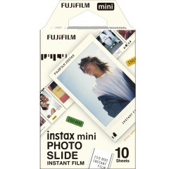 Papier photo instantané Fujifilm FILM INSTAX Mini Photo slide 10 vues