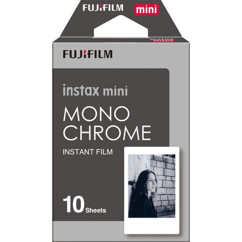 Papier photo instantané Fujifilm FILM INSTAX MINI MONOCHROME NOIR ET BLANC