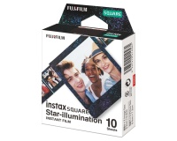 Papier photo instantané Fujifilm FILM INSTAX SQUARE MONO Star illumination